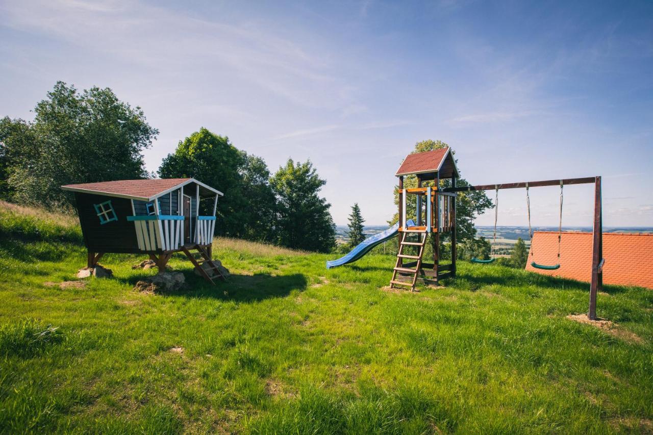 Izerski Horyzont - Dom Z Balia W Lesnej Perspektywie Kopaniec Buitenkant foto